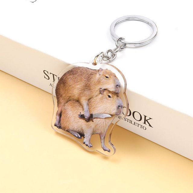 Wholesale Acrylic Capybara Keychain